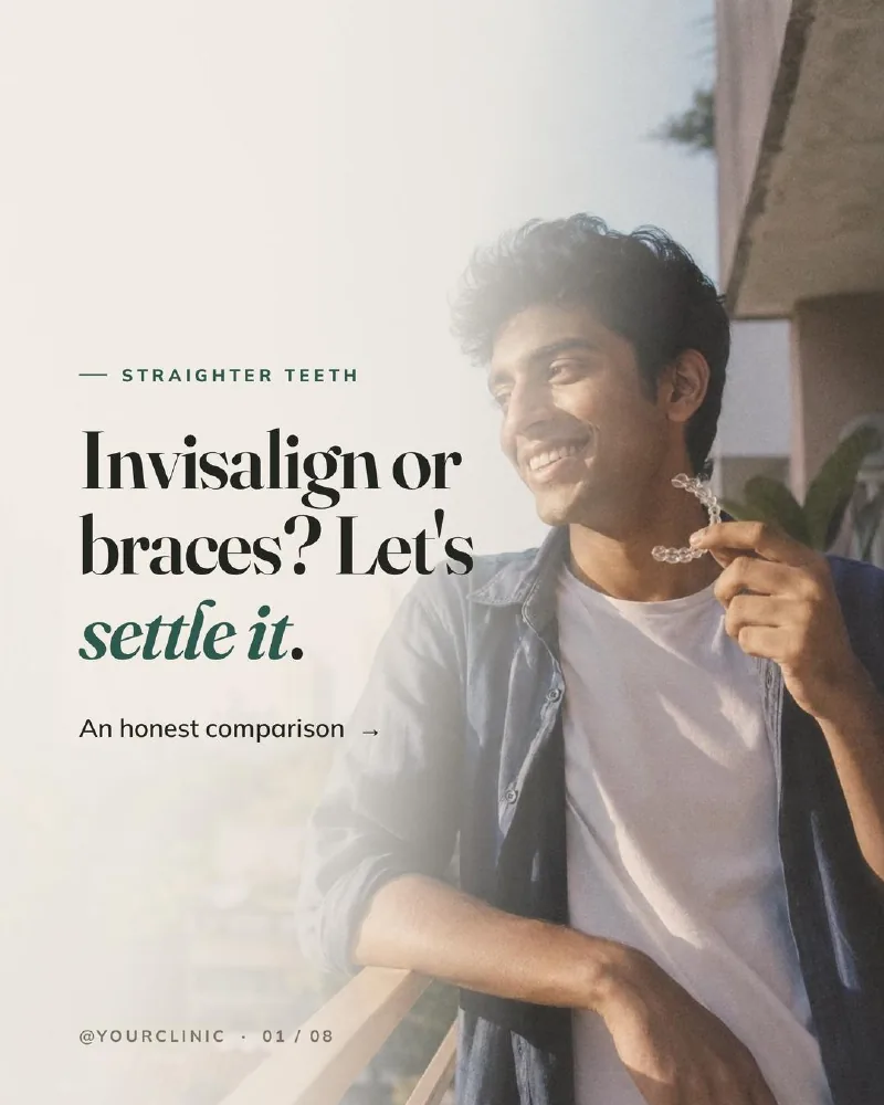 Invisalign or braces? Let's settle it — cover